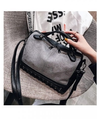 Women's Pillow Handbags, Carrying Bags, Shoulder Messenger Bags, Multi-Color Solid Color Bags,Light Gray Gray $18.67 Shoulder...