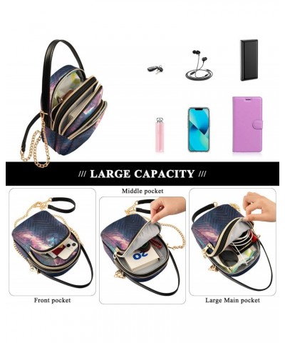 Quilted Crossbody Bags for Women,Cat (34) Women's Crossbody Handbags Small Travel Purses Phone Bag $11.65 Crossbody Bags