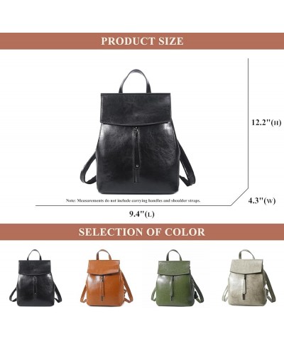 Fashion Backpack Purses for Women Genuine Leather Designer Ladies Shoulder Bags Convertible Travel Crossbody Bags Brown $46.9...