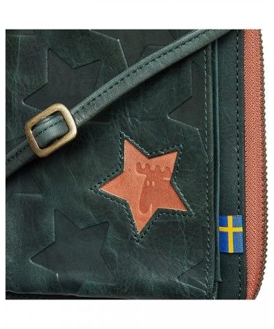 Moz No.86153 star Neck Wallet Women's Multi-Case with Strap, Gray x Yellow Green X Orange $54.51 Wallets