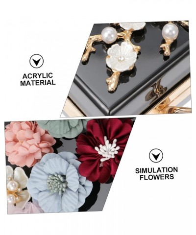 2 Pcs Handbag Wedding Purse for Bridal Womens Wallet Women Shoulder Bag Flower Wedding Bag Metal Wallet Black $15.02 Evening ...