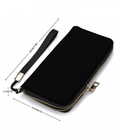 Sleepy Sushi Bed Wristlet Wallet Leather Long Card Holder Purse Slim Clutch Handbag for Women $18.61 Wristlets