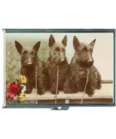 Dog Canine Themed Choice of Breeds 2 Stainless Steel ID or Cigarettes Case (King Size or 100mm) Scottie $14.99 Wallets