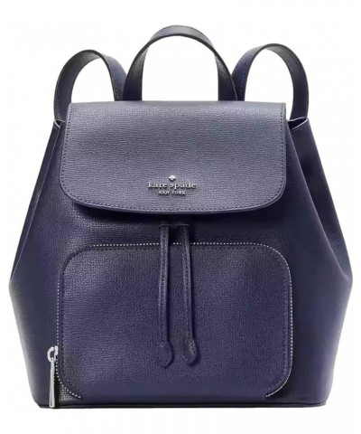 Kate Spade Kristi Medium Flap Backpack (Parisian Navy) Parisian Navy $39.60 Backpacks