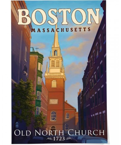 24x36 Inch Giclee Print, Old North Church, Boston, Massachusetts $26.49 Totes