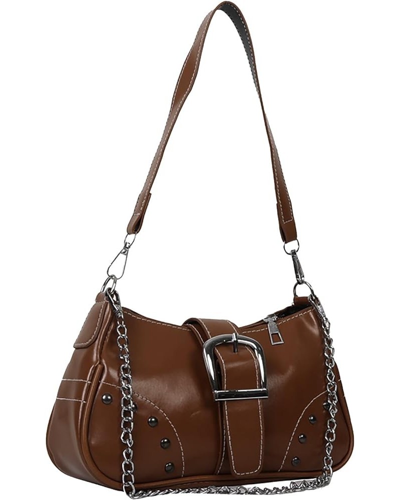 Women Armpit Bag For Lady Cool Bag With Chain Ornament Business Casual Bag for Women Bw1 $10.43 Shoulder Bags