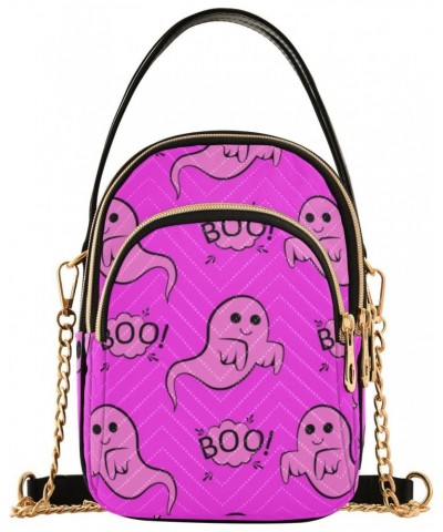 Halloween Boo Ghosts Crossbody Bags for Women Travel Crossbody Bags Shoulder Bag with Chain Strap for Travel Daily Use $14.29...