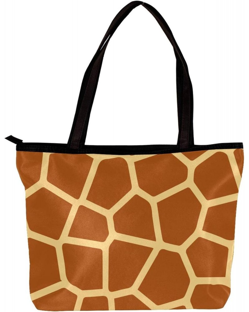 Handbag Giraffe Skin Pattern-01 Size: 11.8x4.1x15.4 inches storage bag Handbag $13.51 Handbags