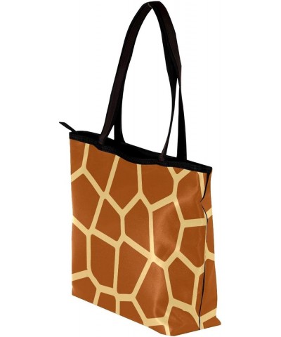 Handbag Giraffe Skin Pattern-01 Size: 11.8x4.1x15.4 inches storage bag Handbag $13.51 Handbags