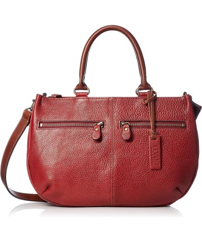 Leather Shoulder Bag Red $84.03 Handbags