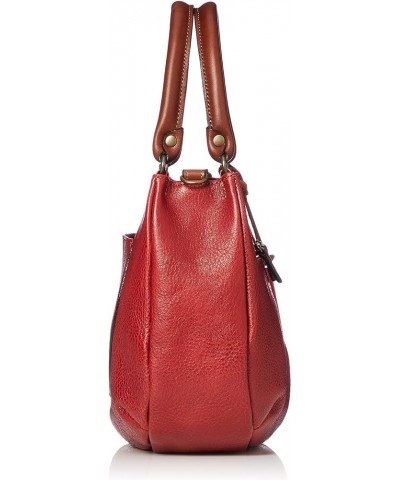 Leather Shoulder Bag Red $84.03 Handbags