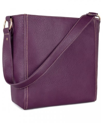 Purses for Women Shoulder Purses and Handbags Hobo Bags for Women B Purple $14.00 Hobo Bags