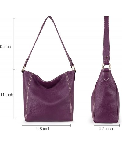 Purses for Women Shoulder Purses and Handbags Hobo Bags for Women B Purple $14.00 Hobo Bags