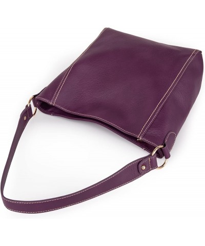 Purses for Women Shoulder Purses and Handbags Hobo Bags for Women B Purple $14.00 Hobo Bags