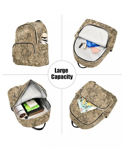 Backpack Purse for Women Military Camouflage, Mini Fashion Backpack Hunting Camo Lightweight Casual Daypack Shoulder Bag Trav...