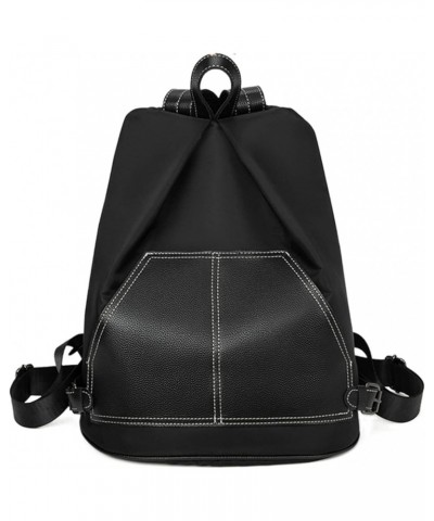 Women Leather Backpacks Bags For Womens Female Shoulder Bag women Womens Travel Bagpack 13*12*6inch Black $32.09 Backpacks