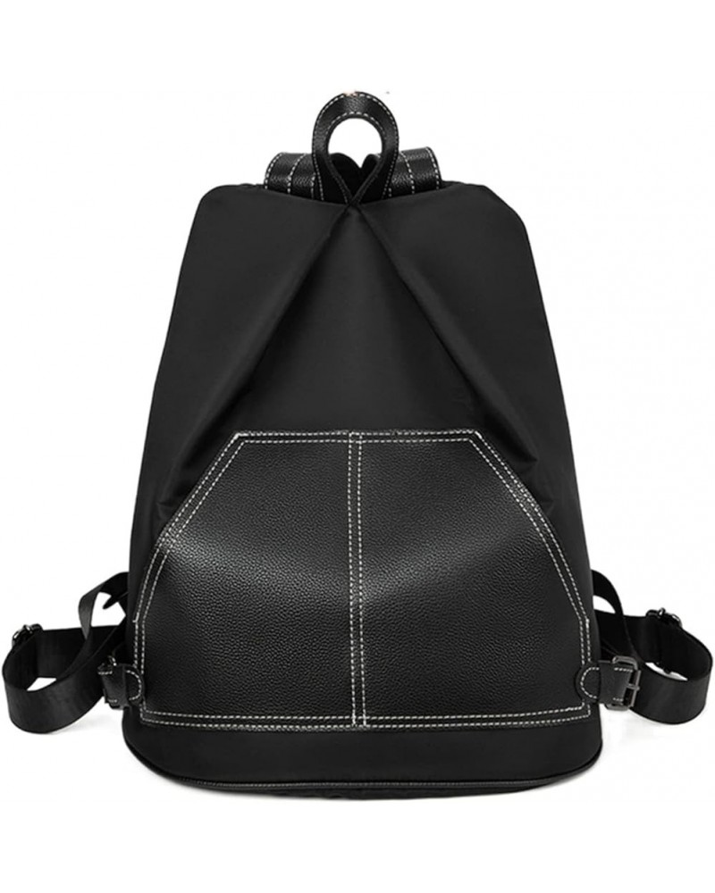 Women Leather Backpacks Bags For Womens Female Shoulder Bag women Womens Travel Bagpack 13*12*6inch Black $32.09 Backpacks