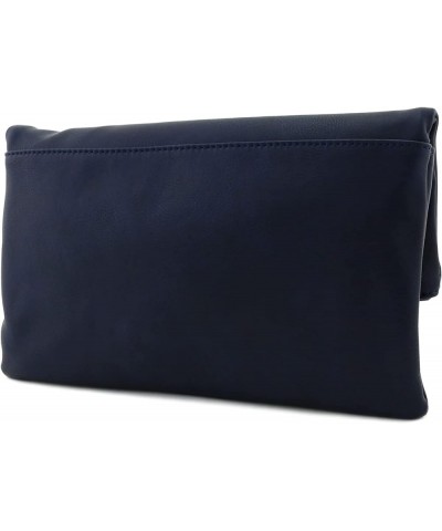 Envelope Clutch Bags for Women Foldover Crossbody Tassel Wallet with Chain Strap, Elegant Evening Purse 1-navy-lp $14.70 Wris...