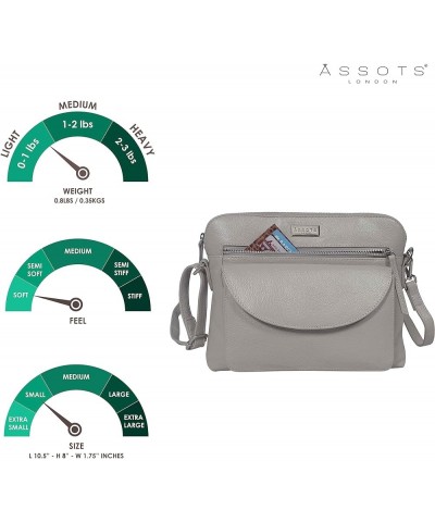 Utility Ice Grey Soft Nappa $23.10 Crossbody Bags