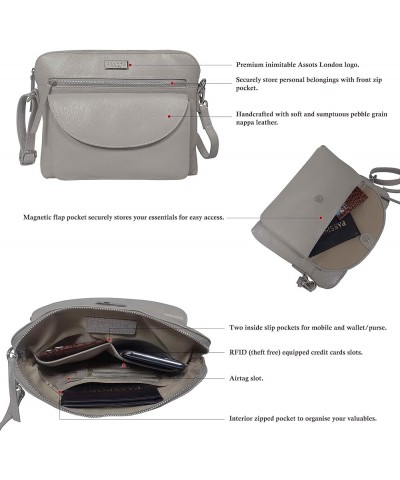 Utility Ice Grey Soft Nappa $23.10 Crossbody Bags