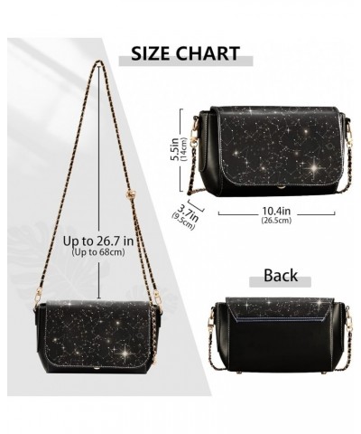 Crossbody Bags for Women Trendy Women's Black Shoulder Bag Small PU Leather Flap Cross Body Bag Handbags Pattern5 $17.62 Cros...