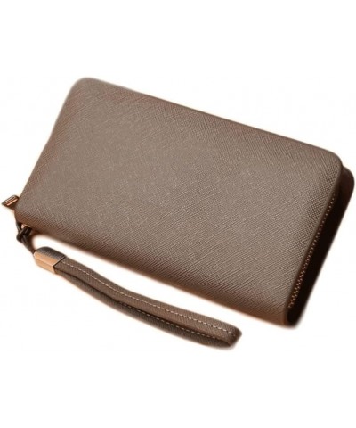 Coin Purse Women's Leather Wallet Simple Large Capacity Card Holder Slim Coin Purses 8 Card Slots Men's Coins Pocket Very Pra...