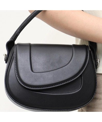 Elegant Minimalist Saddle Shoulder Bag Lime $33.64 Shoulder Bags