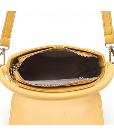 Elegant Minimalist Saddle Shoulder Bag Lime $33.64 Shoulder Bags