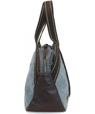 Bowling Tote Bag Indigo Palm Tree $33.00 Handbags