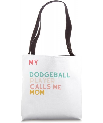 Moms Dodgeball Player Kid Fan, Funny 2024 Mothers Tote Bag $11.96 Totes