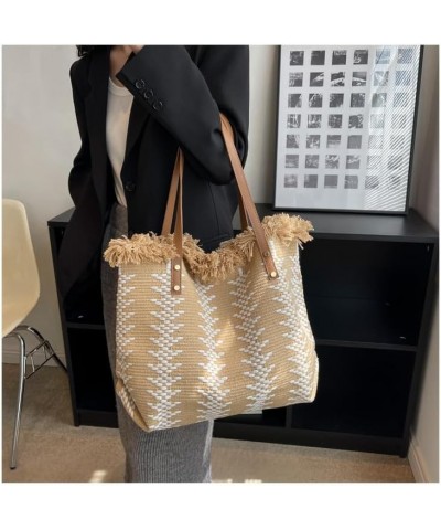 Large Tote Bag Work Tote Bags for Women Everything Bag ​Designer Tote Bags for Women Tote Bag Aesthetic Cute Tote Bag Khaki $...