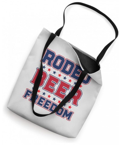 Western Horse Riding 4th Of July Patriotic Cowboy Rodeo Tote Bag $11.59 Totes