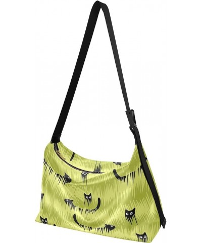 Blue Flying Bees Animal Hobo Ladies Handbags Leather Women's Large Purse Luxury Animal Print Designer Shoulder Purse Black Ca...