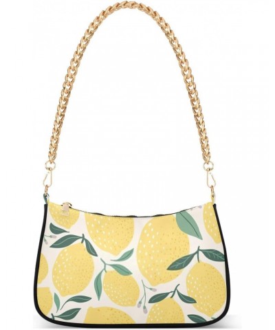 Decorative Lemon Shoulder Bag for Women Small Purse Handbags Shoulder Bags Mini Purse with Chain Strap for Wife Women $12.90 ...