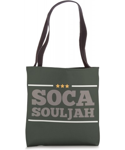 Soca Music - Soca Army Unite The Caribbean - Soca Tote Bag $13.13 Totes