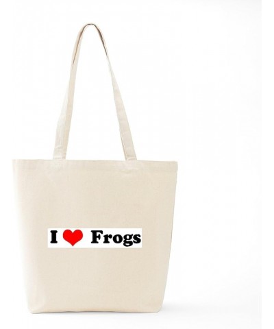 Frogs Are My Thing Tote Bag Natural Canvas Tote Bag, Cloth Shopping Bag I Love Frogs Tote Bag $9.27 Travel Gear