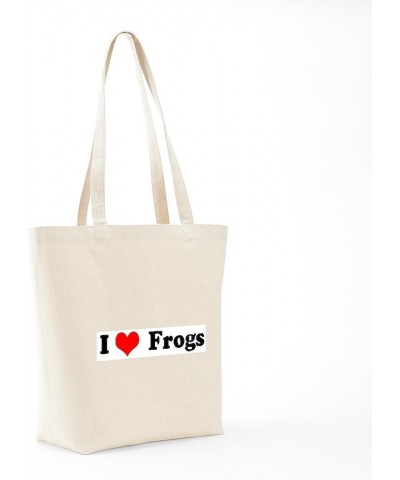 Frogs Are My Thing Tote Bag Natural Canvas Tote Bag, Cloth Shopping Bag I Love Frogs Tote Bag $9.27 Travel Gear