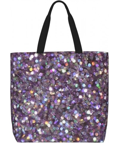 Colorful Fishes Print One-Shoulder Convenience Store, Portable Storage Bag, Work, School,Shoulder Bag Sequin Pattern $19.18 S...