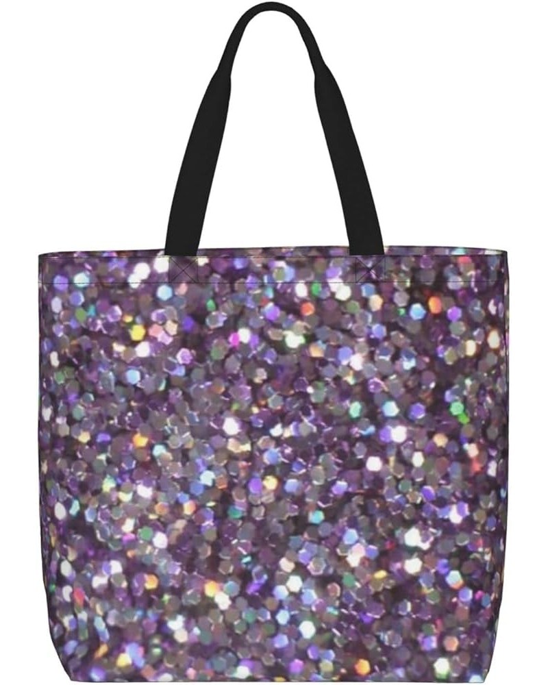 Colorful Fishes Print One-Shoulder Convenience Store, Portable Storage Bag, Work, School,Shoulder Bag Sequin Pattern $19.18 S...