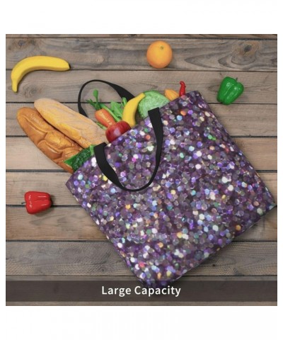 Colorful Fishes Print One-Shoulder Convenience Store, Portable Storage Bag, Work, School,Shoulder Bag Sequin Pattern $19.18 S...