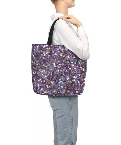 Colorful Fishes Print One-Shoulder Convenience Store, Portable Storage Bag, Work, School,Shoulder Bag Sequin Pattern $19.18 S...