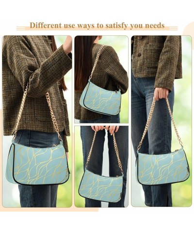 Shoulder Bags for Women Colorful Marble Texture Hobo Tote Handbag Small Clutch Purse with Zipper Closure Multi15 $12.71 Shoul...