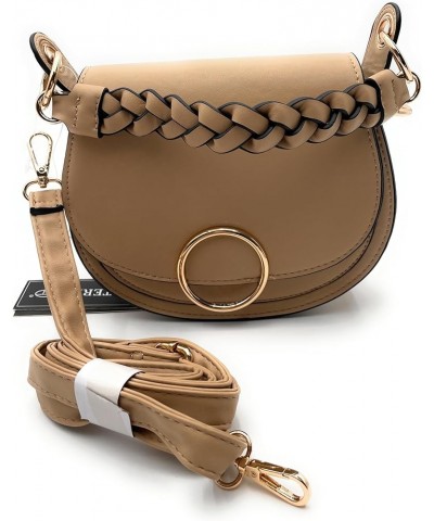 Crossbody Bags for Women Leather Satchel Bags Tan $16.33 Satchels