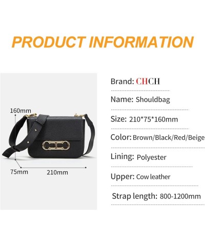 Womens Solid Color Flap Handbag Large Capacity Party Casual Crossbody Bag Shoulder Bag Black $38.39 Shoulder Bags