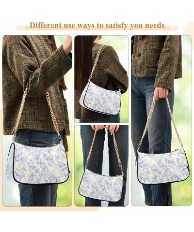 Women Handbag Purses Spring Butterflies Chain Shoulder bag Small Hobo Handbags Evening Handbag Flower 97 $18.28 Evening Bags