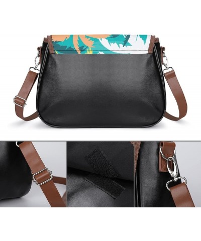 Leather Hobo Bags Women's Crossbody Shoulder Bag Classic City Top Handle Satchels Five Rings Color4 $21.00 Hobo Bags