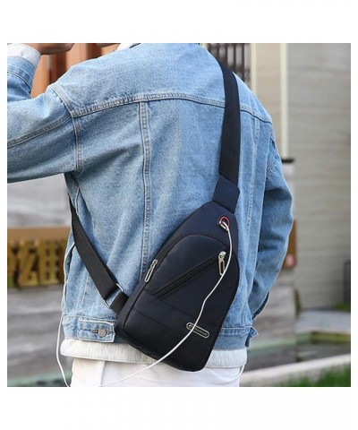 Women's Satchel Bags for Travel Men Fashion Casual Chest Bag Messenger Crossbody Bag Handbag Single Should Bags Black $14.74 ...