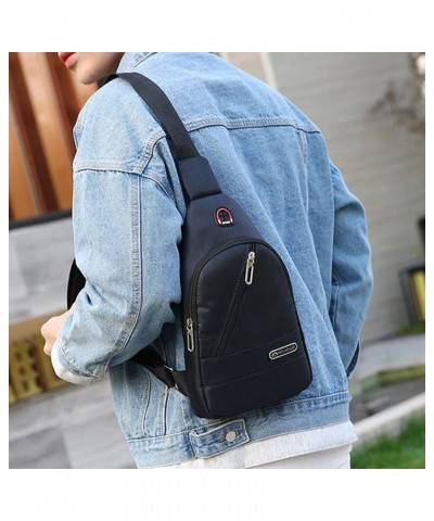 Women's Satchel Bags for Travel Men Fashion Casual Chest Bag Messenger Crossbody Bag Handbag Single Should Bags Black $14.74 ...