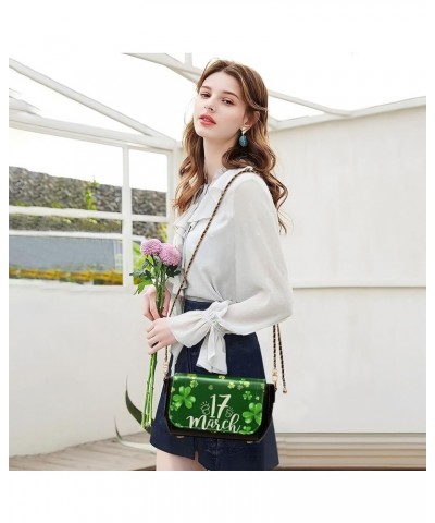 Crossbody Bags for Women Trendy Women's Black Shoulder Bag Small PU Leather Flap Cross Body Bag Handbags Pattern7 $16.80 Cros...