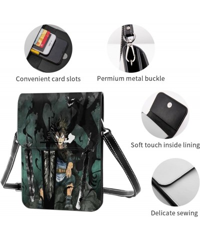 Bl-ack Clover Cell Phone Purse Crossbody Bag for Outdoor Travel Sports Camping Hiking Shoulder Bags 15 $15.63 Crossbody Bags